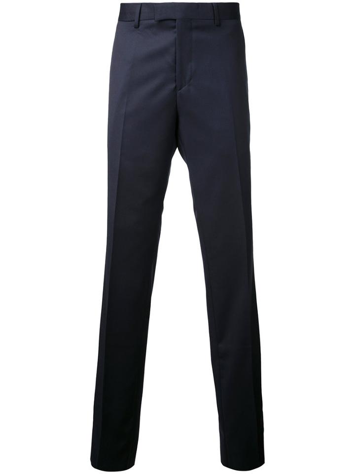 Tailored Trousers - Men - Lambs Wool - 54, Blue, Lambs Wool, Cerruti 1881