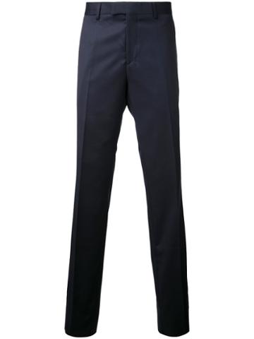 Tailored Trousers - Men - Lambs Wool - 54, Blue, Lambs Wool, Cerruti 1881