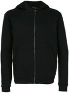 Emporio Armani - Logo Panel Hooded Jacket - Men - Cotton/polyester - Xl, Black, Cotton/polyester