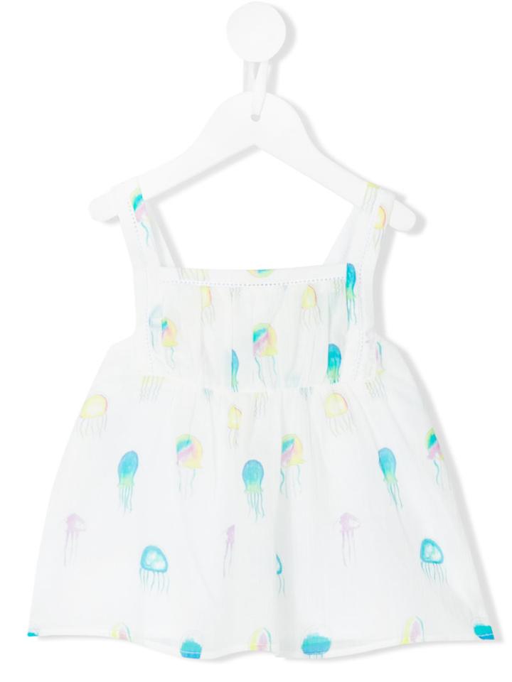 Knot - Jellyfish Top - Kids - Cotton - 10 Yrs, White