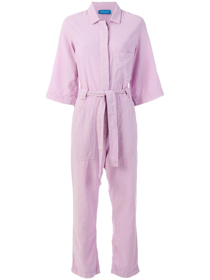 Mih Jeans Montara Jumpsuit - Pink & Purple