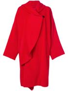 Giorgio Armani Vintage Wrap Coat - Red