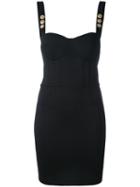 Pierre Balmain - Bodycon Mini Dress - Women - Polyester/spandex/elastane/viscose - 38, Black, Polyester/spandex/elastane/viscose