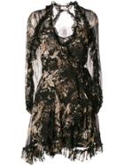 Zimmermann Floral Print Dress - Black