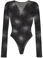 Fantabody Sheer Sparkle Tulle Body - Black