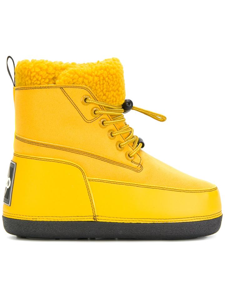 Kenzo Snow Boots - Yellow & Orange