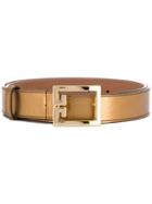 Givenchy Double G Belt - Brown
