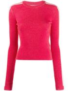 Fiorucci Long-sleeve Logo Sweater - Red