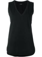 Lareida 'helen' Tank Top, Women's, Size: Small, Black, Cotton/silk