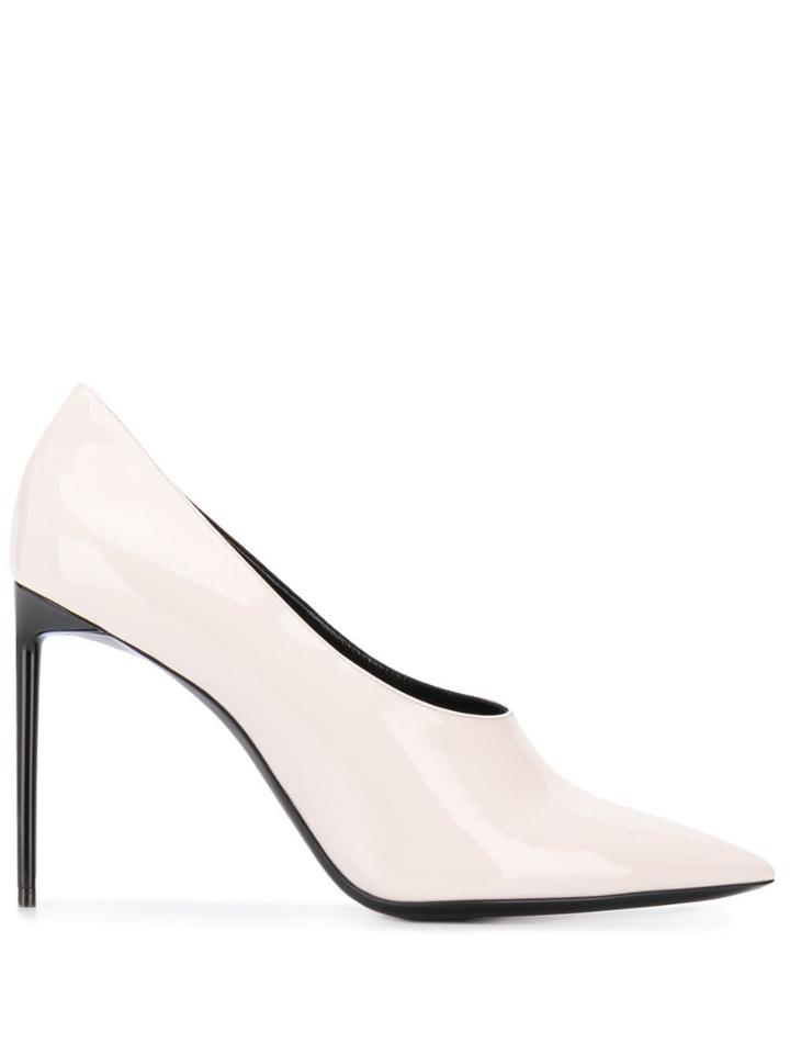 Saint Laurent Jazz Pumps - Neutrals