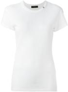 Diesel Eyelet Detail T-shirt, Women's, Size: S, White, Cotton