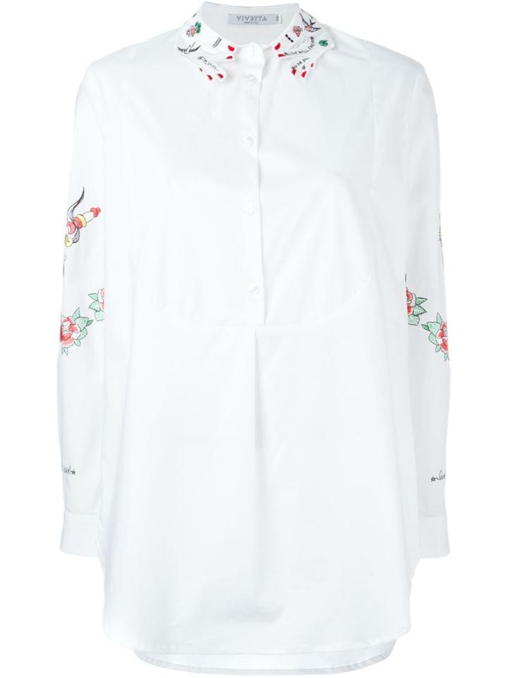 Vivetta Hand-shaped Collar Shirt