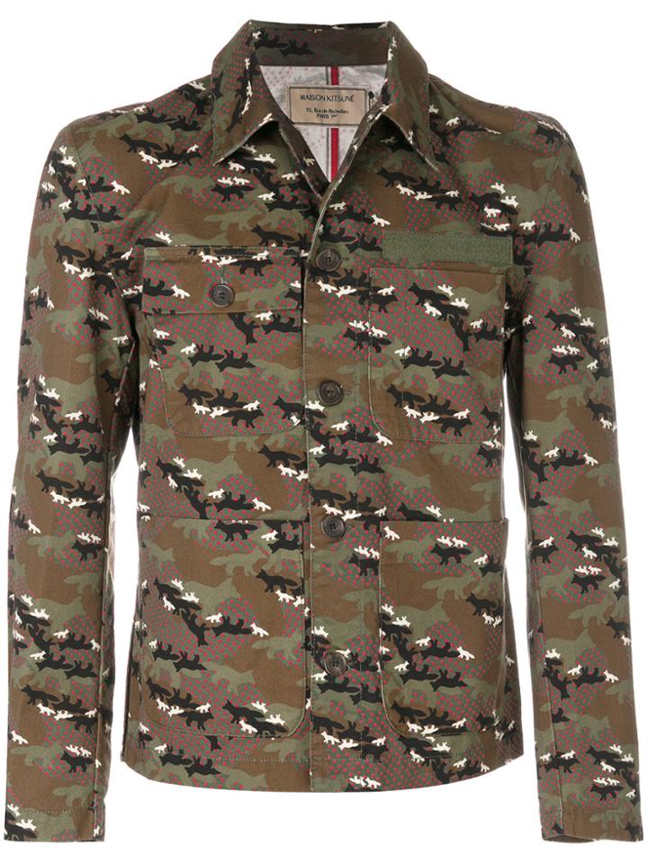 Maison Kitsuné Camouflage Jacket - Multicolour