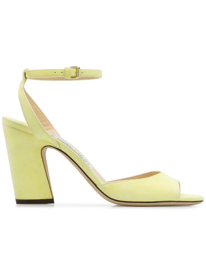 Jimmy Choo Miranda 85 Sandals - Yellow