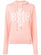 Barrie 3d Logo Hooded Jumper - Pink