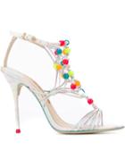 Sophia Webster Woven Beaded Sandals