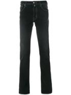 Jacob Cohen Slim Fit Denim Jeans - Black