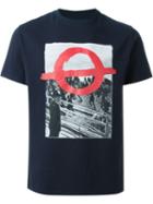 Roundel London Beach Riot T-shirt, Men's, Size: M, Blue, Cotton