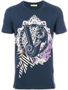 Versace Jeans Logo Print T-shirt - Blue
