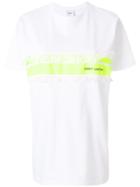Brognano Ruched Stripe T-shirt - White