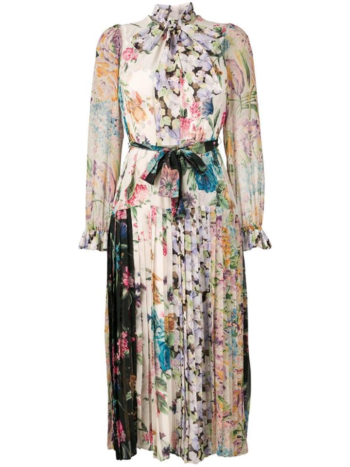 Zimmermann Ninety-six Pleated Dress - White