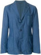 Aspesi Murakami Chambray Blazer - Blue