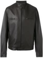 Loro Piana Biker Jacket, Men's, Size: Large, Brown, Silk/lamb Skin/cupro