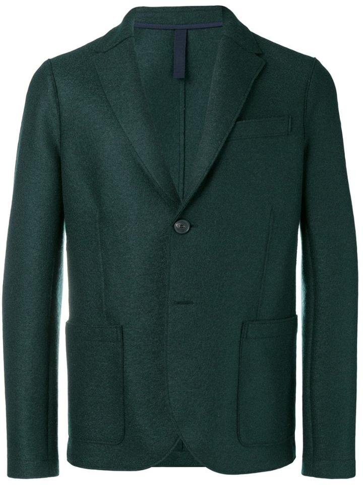 Harris Wharf London Two-button Blazer - Green