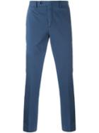 Hackett Chino Trousers, Men's, Size: 36, Blue, Cotton/spandex/elastane