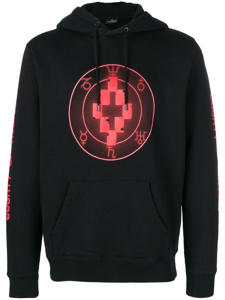 Marcelo Burlon County Of Milan Never Sleep Hoodie - Black