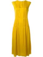 Cédric Charlier Pleated Midi Dress