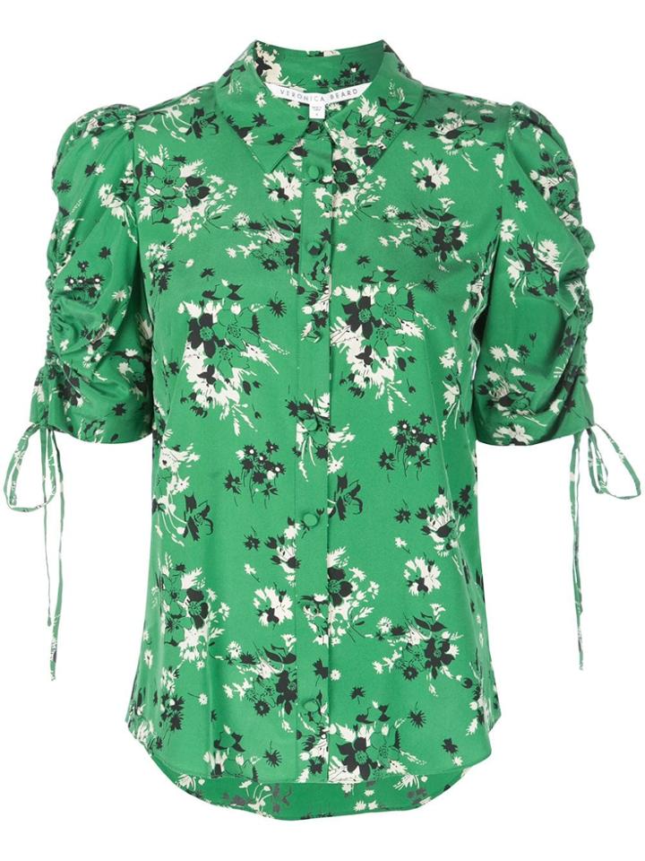 Veronica Beard Floral Print Shirt - Green