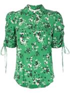 Veronica Beard Floral Print Shirt - Green