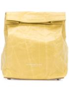 Simon Miller Roll Top Clutch Bag - Yellow