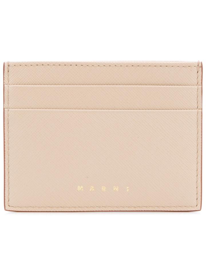 Marni Classic Card Holder - Nude & Neutrals