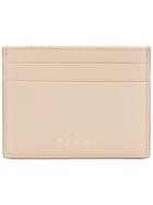 Marni Classic Card Holder - Nude & Neutrals