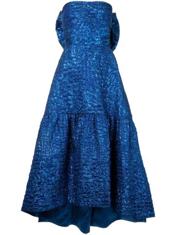 Bambah Oxford Praire Gown - Blue