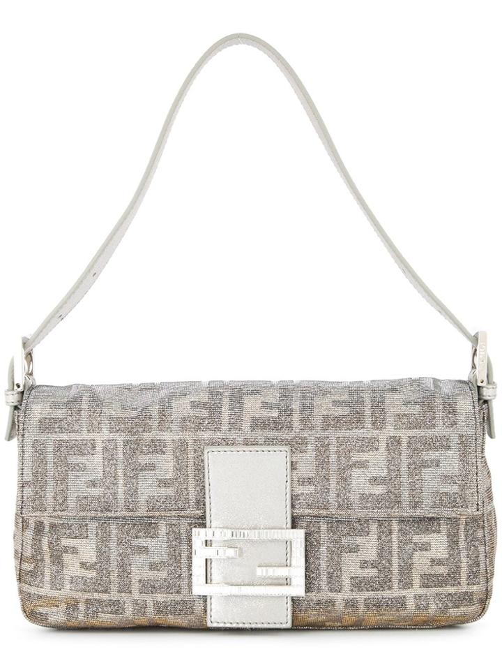 Fendi Vintage Zucca Manma Handbag - Metallic