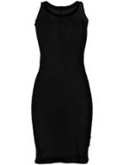 Rick Owens Fitted Sheer Dress - Black