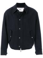 Ami Alexandre Mattiussi Quilted Zipped Jacket - Blue
