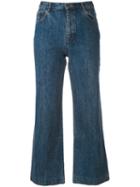 A.p.c. - Cropped Jeans - Women - Cotton - 26, Blue, Cotton