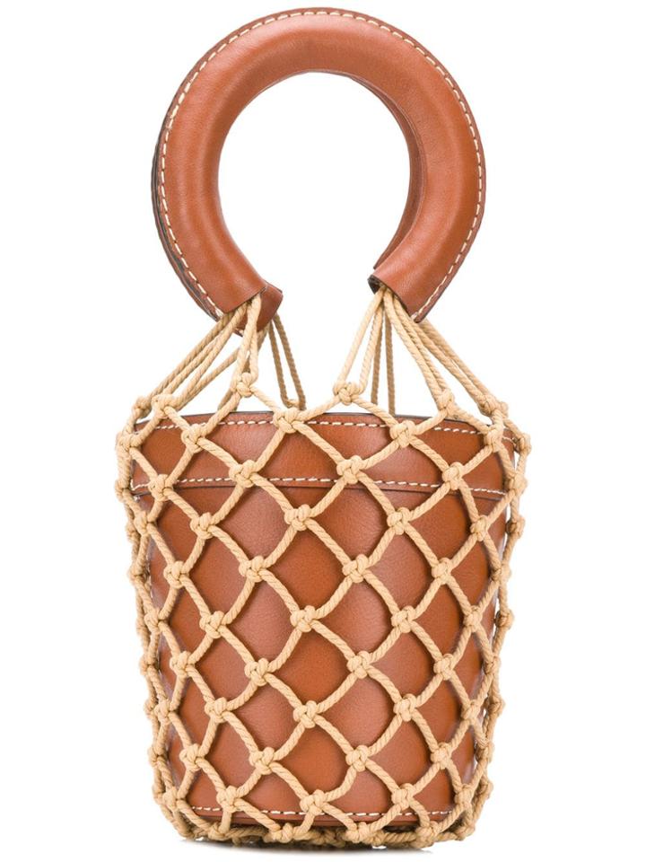 Staud Small Moreau Tote Bag - Brn Brown