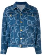 Chiara Ferragni Cf Denim Jacket - Blue