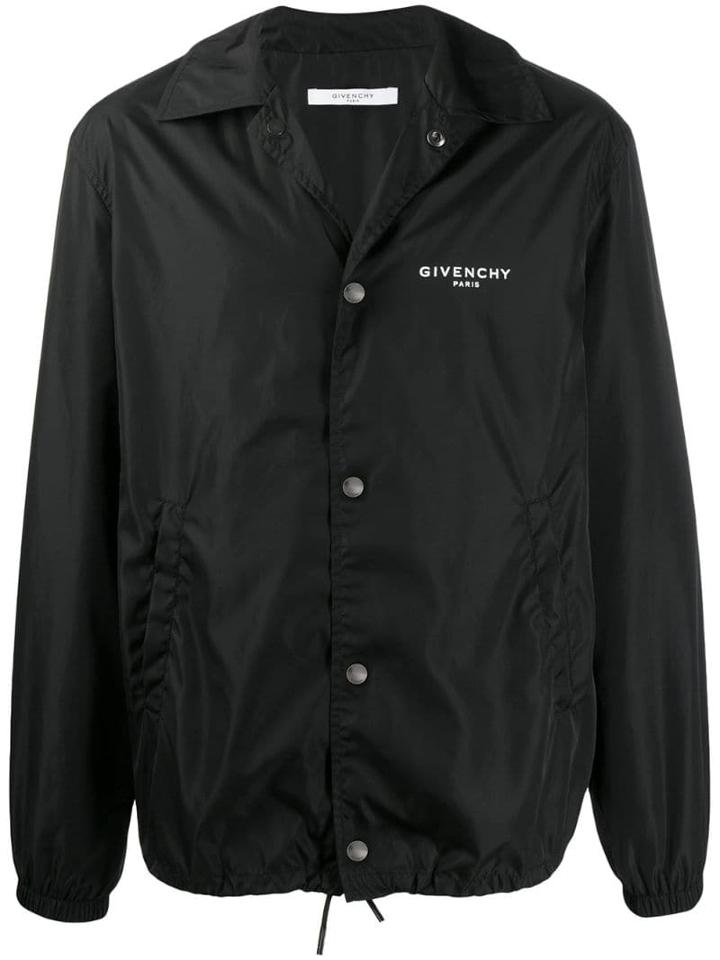 Givenchy Paris Windbreaker Jacket - Black