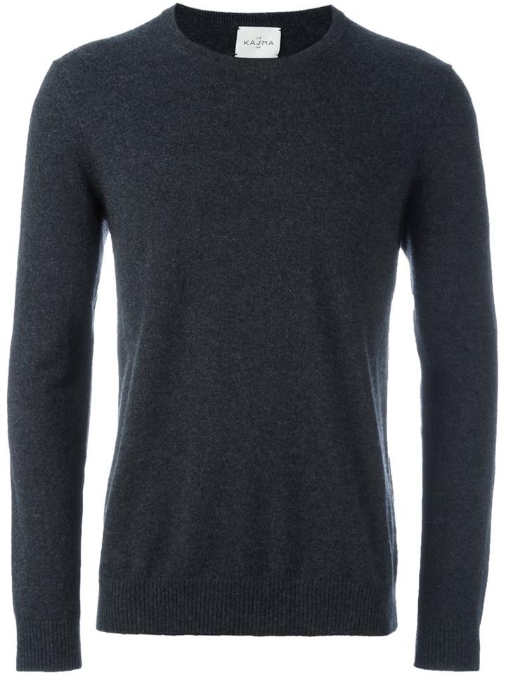 Le Kasha Cashmere 'panarea' Jumper, Adult Unisex, Size: Medium, Grey, Cashmere