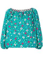 Marc Jacobs Embroidered Blouse - Green