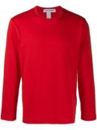 Comme Des Garçons Shirt Long Sleeve Top - Red