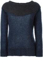 Societe Anonyme Contrast Panel Sweater