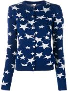 Loewe Lurex Stars Cardigan - Blue