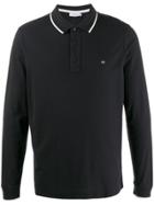 Calvin Klein Ck Logo Polo Shirt - Black